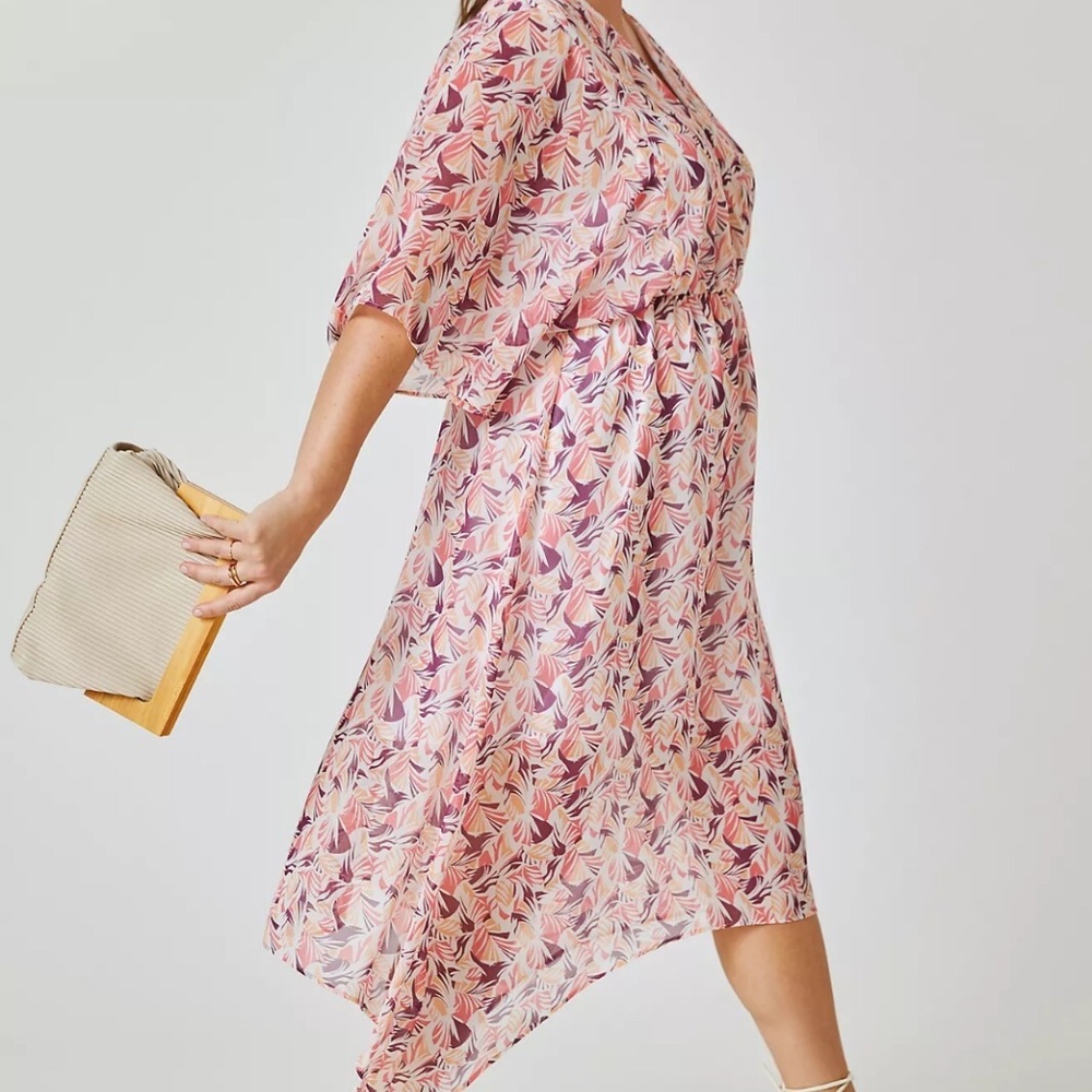 Anthropologie Hutch Augusta Midi Dress Size 1X - Picture 3 of 5
